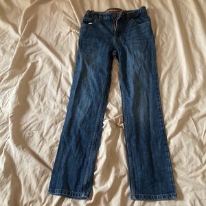 Jeans. Jeans. Jeans. I have boys , girls and ladies. 33 pair. Various sizes